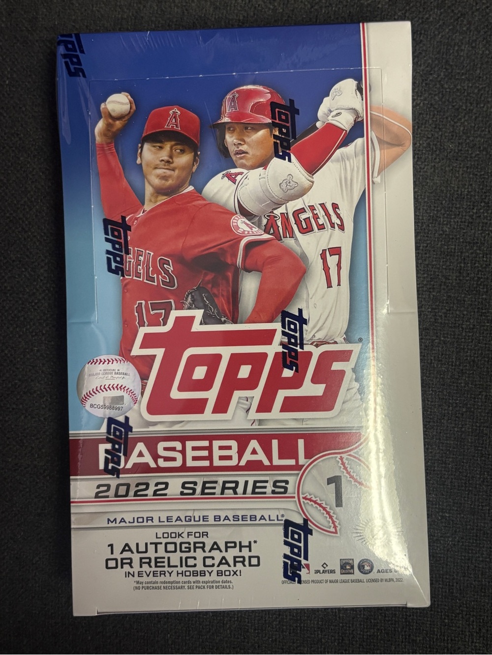 2022 Topps baseball series I hobby box unopened